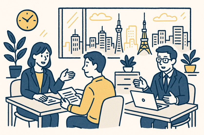 Suzuran General Management Tax Corporation office illustration